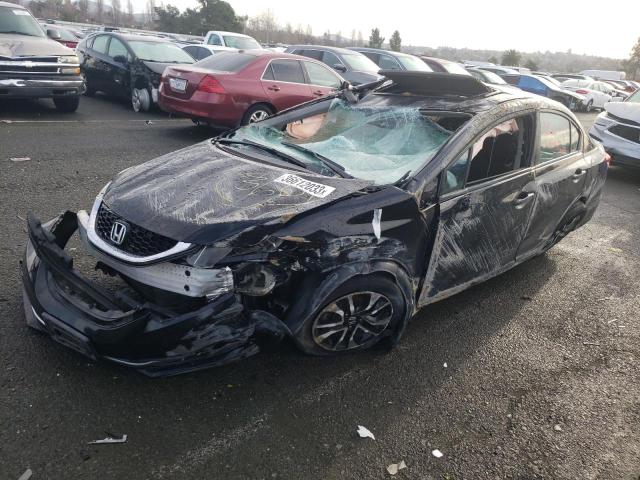 HONDA CIVIC EX 2015 with VIN 19XFB2F81FE204206 - Photo from auction