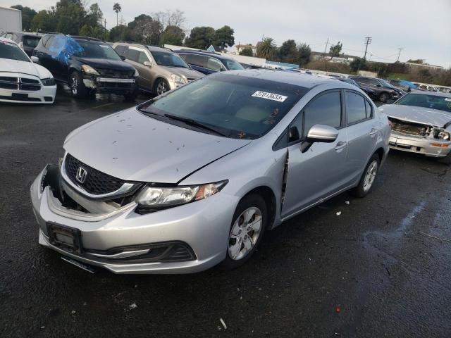 Photo 1 from auction – 2014 HONDA CIVIC LX with VIN 19XFB2F52EE243651