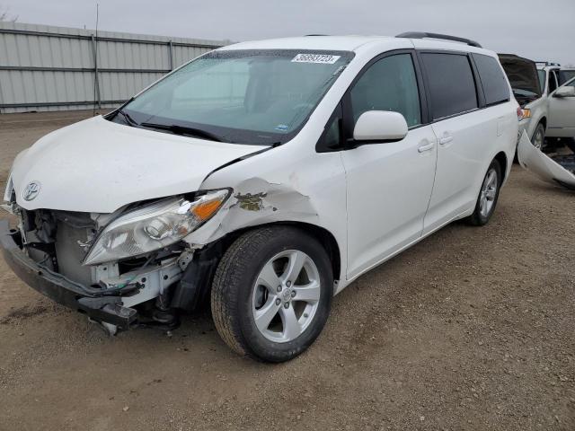 TOYOTA SIENNA LE 2011 with VIN 5TDKK3DC2BS149860 - Photo from auction