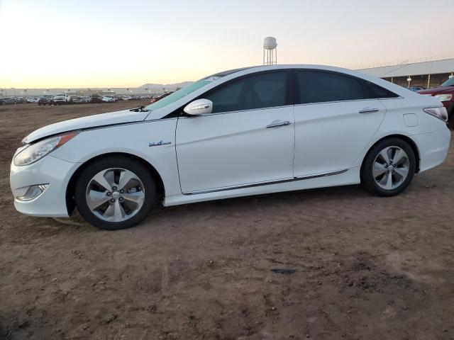 HYUNDAI SONATA HYB 2011 with VIN KMHEC4A42BA014075 - Photo from auction