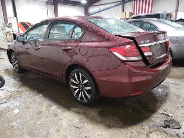Photo 2 from auction – 2015 HONDA CIVIC EXL with VIN 19XFB2F91FE239563