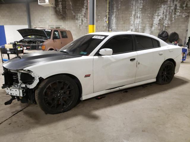 DODGE CHARGER R/ 2018 with VIN 2C3CDXGJ2JH186635 - Photo from auction