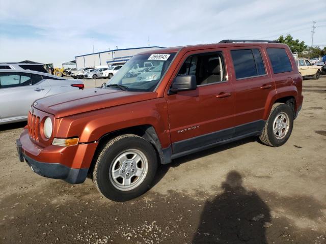 JEEP PATRIOT SP 2012 with VIN 1C4NJPBAXCD678513 - Photo from auction