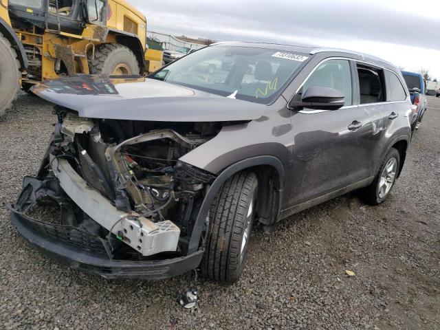 TOYOTA HIGHLANDER 2015 with VIN 5TDDKRFH5FS144291 - Photo from auction
