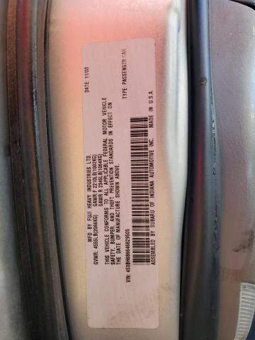 Photo 14 from auction – 2004 SUBARU LEGACY OUT with VIN 4S3BH686646629505
