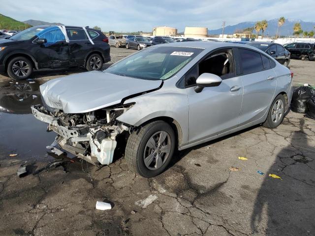 CHEVROLET CRUZE LS 2017 with VIN 1G1BC5SM2H7123369 - Photo from auction