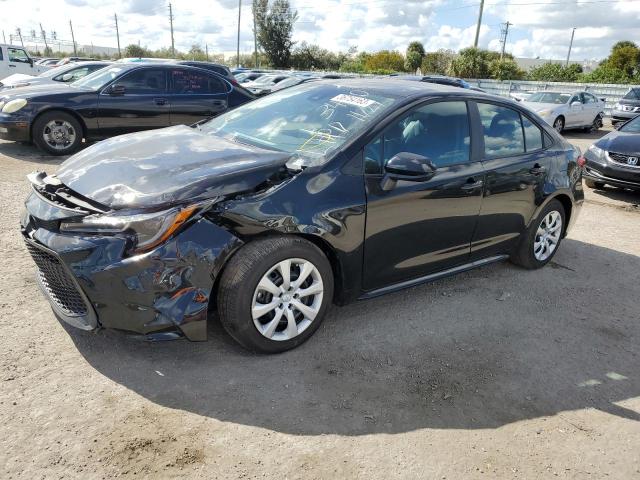 TOYOTA COROLLA LE 2022 with VIN 5YFEPMAE0NP383440 - Photo from auction