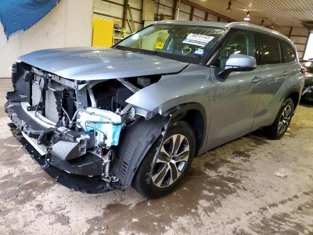 TOYOTA HIGHLANDER 2022 with VIN 5TDGZRAH2NS094108 - Photo from auction