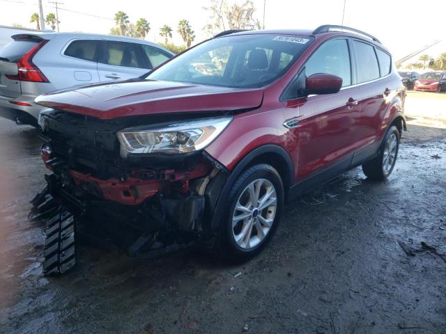 FORD ESCAPE SE 2017 with VIN 1FMCU0GD2HUE91990 - Photo from auction