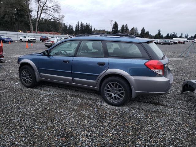 Photo 2 from auction – 2008 SUBARU OUTBACK 2. with VIN 4S4BP61C986308837