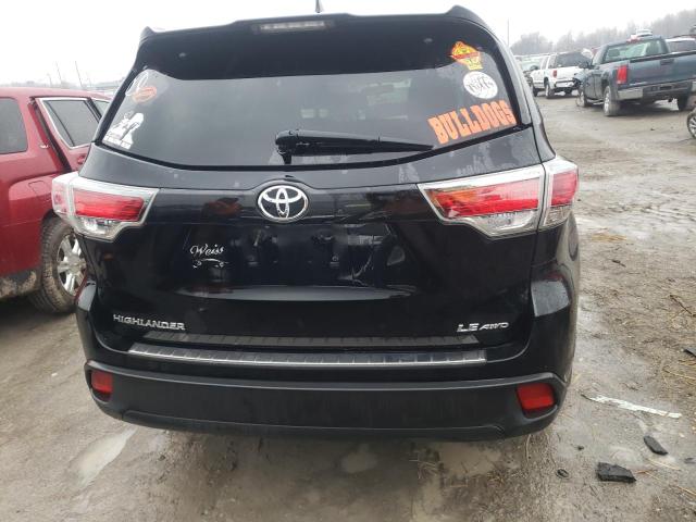 Photo 6 from auction – 2016 TOYOTA HIGHLANDER with VIN 5TDBKRFH2GS296098