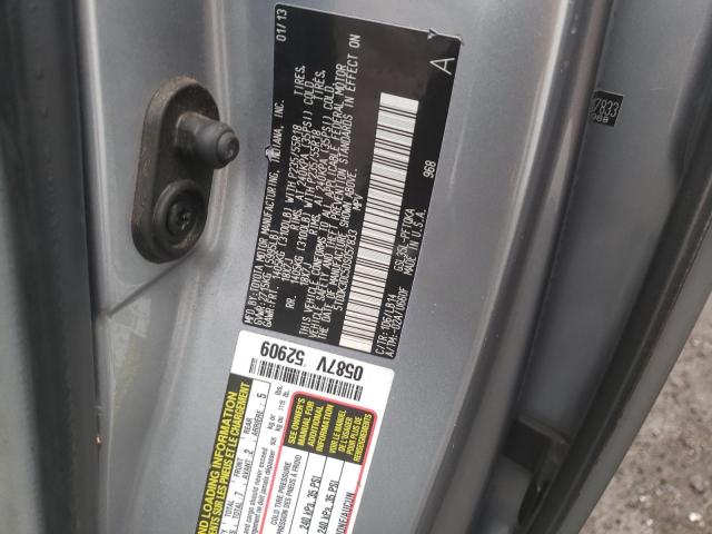 Photo 14 from auction – 2013 TOYOTA SIENNA XLE with VIN 5TDDK3DC5DS057833