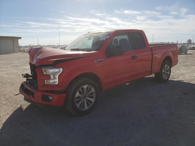 FORD F150 SUPER 2017 with VIN 1FTEX1CP8HKD93407 - Photo from auction