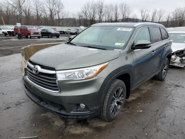 TOYOTA HIGHLANDER 2016 con VIN 5TDJKRFH2GS311291 - Foto de la subasta