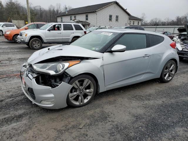 HYUNDAI VELOSTER 2013 with VIN KMHTC6AD7DU147452 - Photo from auction