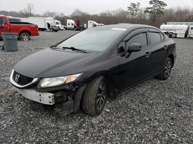HONDA CIVIC EX 2013 with VIN 19XFB2F86DE067423 - Photo from auction