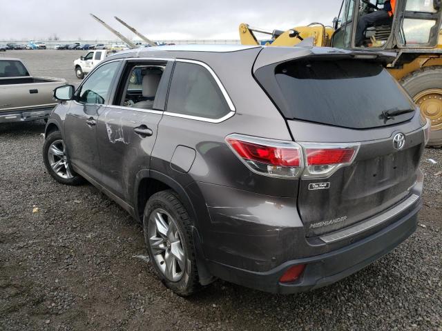 Photo 2 from auction – 2015 TOYOTA HIGHLANDER with VIN 5TDDKRFH5FS144291