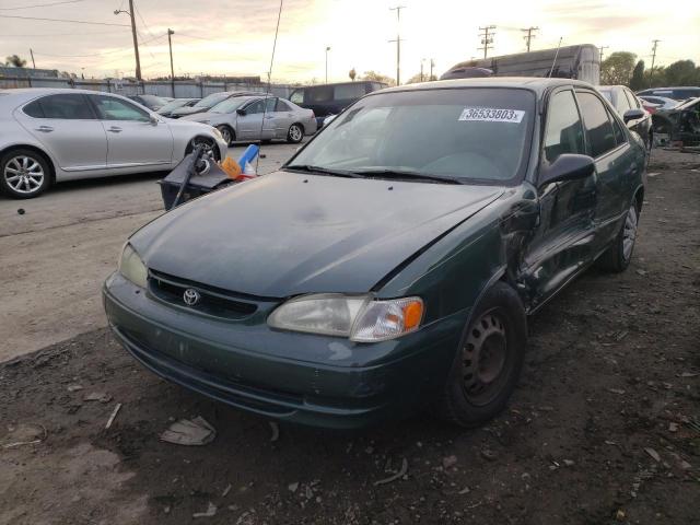 TOYOTA COROLLA CE 2000 with VIN 2T1BR12E7YC348442 - Photo from auction