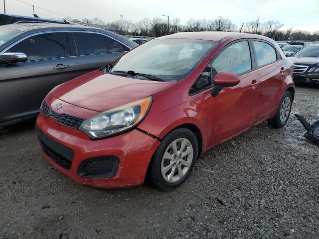 KIA RIO LX 2013 with VIN KNADM5A36D6125385 - Photo from auction