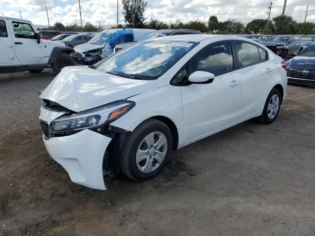 KIA FORTE LX 2018 with VIN 3KPFK4A70JE185330 - Photo from auction