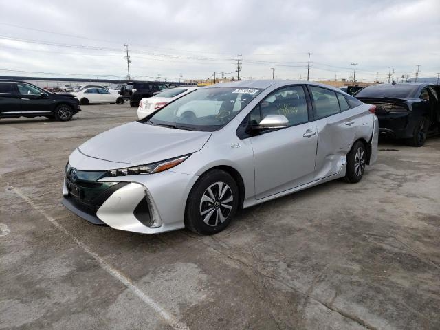 TOYOTA PRIUS PRIM 2018 with VIN JTDKARFP7J3101079 - Photo from auction