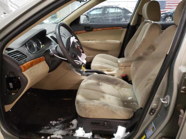 Photo 7 from auction – 2010 HYUNDAI SONATA with VIN 5NPET4AC3AH631617