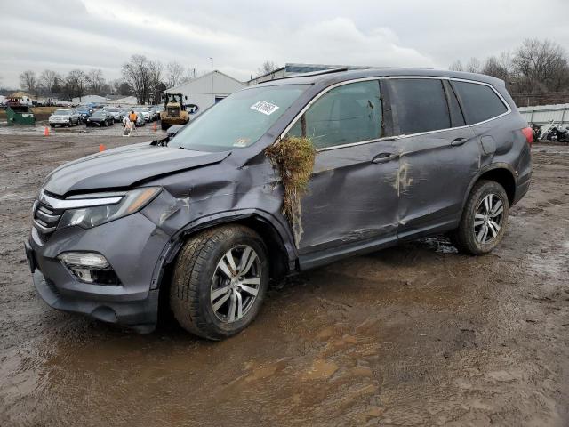 HONDA PILOT EXLN 2017 with VIN 5FNYF6H72HB048280 - Photo from auction