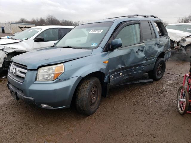 HONDA PILOT EX 2007 with VIN 5FNYF18407B016533 - Photo from auction