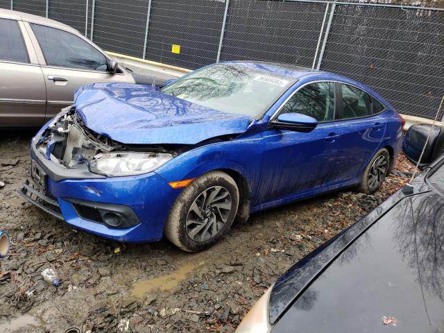HONDA CIVIC EX 2018 with VIN 2HGFC2F83JH511551 - Photo from auction