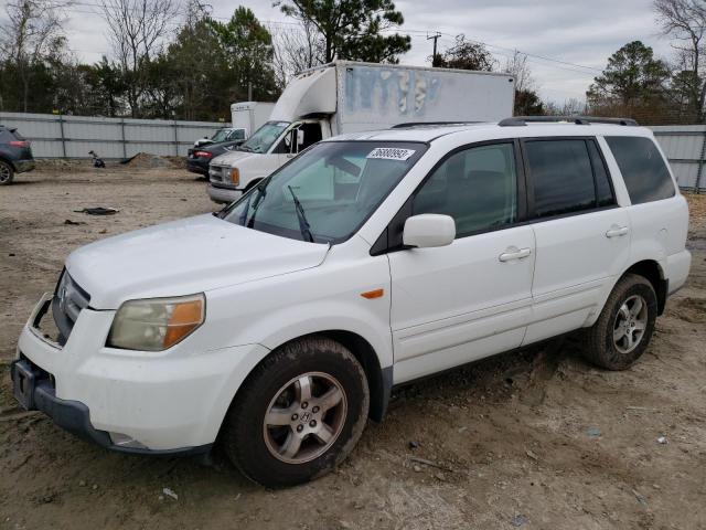 HONDA PILOT EX 2006 with VIN 5FNYF28506B034625 - Photo from auction