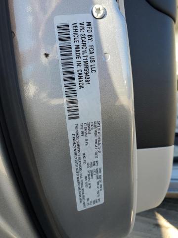 Photo 14 from auction – 2021 CHRYSLER PACIFICA H with VIN 2C4RC1L71MR594381