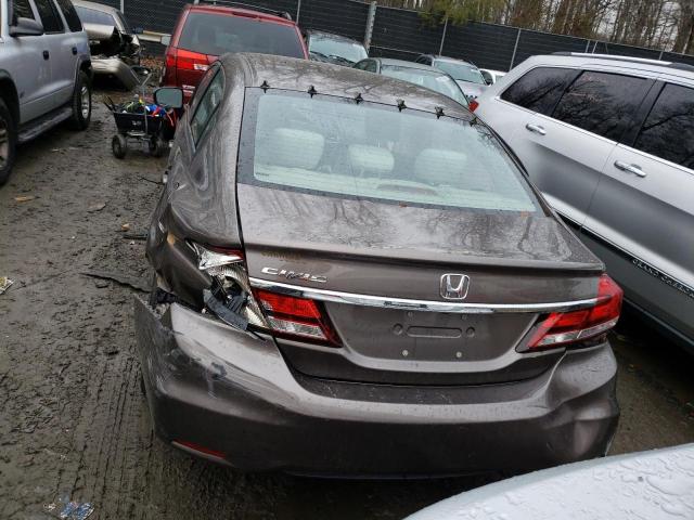Photo 6 from auction – 2014 HONDA CIVIC LX with VIN 2HGFB2F50EH512008