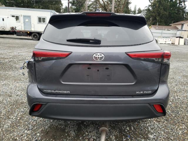 Photo 6 from auction – 2020 TOYOTA HIGHLANDER with VIN 5TDHZRBH5LS517232