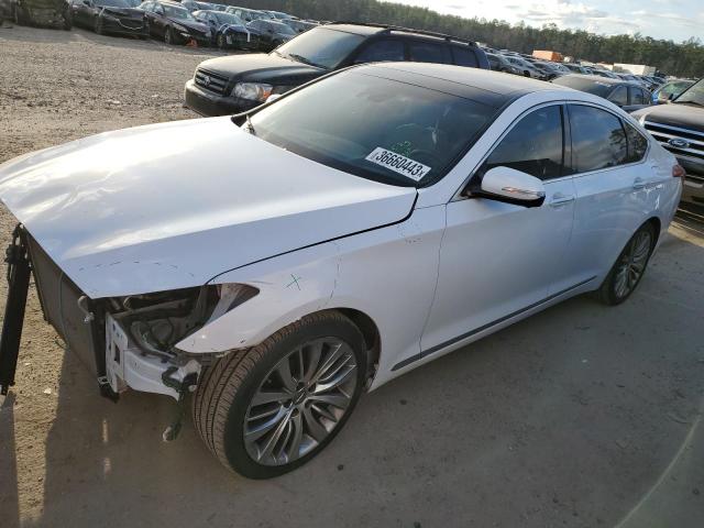 GENESIS G80 ULTIMA 2018 with VIN KMHGN4JFXJU228765 - Photo from auction