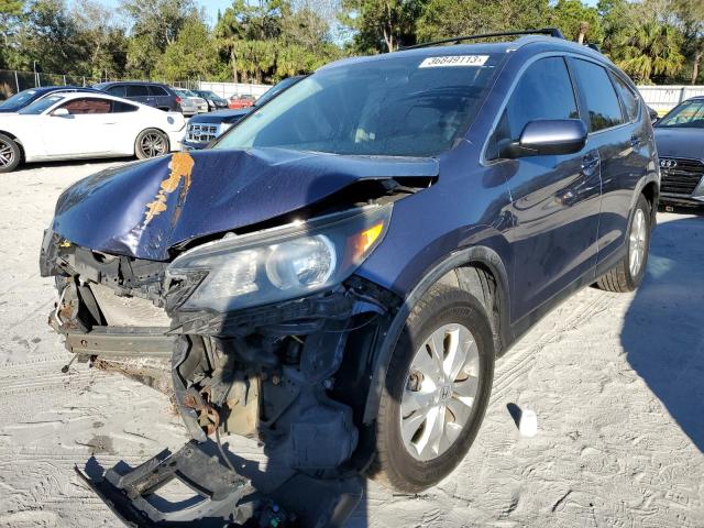 HONDA CR-V EXL 2012 with VIN 5J6RM4H78CL022586 - Photo from auction