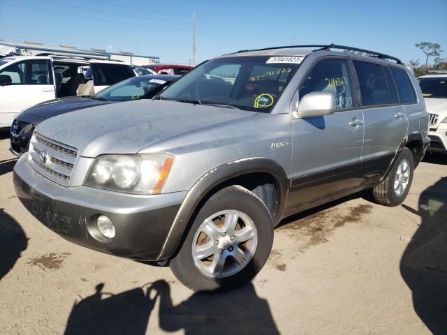 TOYOTA HIGHLANDER 2002 with VIN JTEGF21AX20028497 - Photo from auction