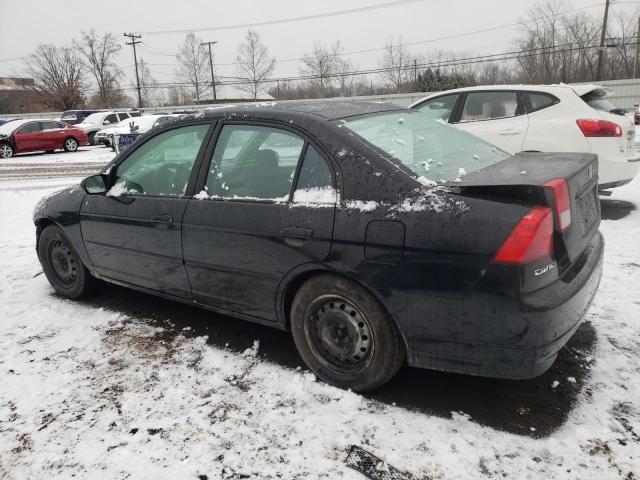 Photo 2 from auction – 2005 HONDA CIVIC LX with VIN 2HGES15585H633666