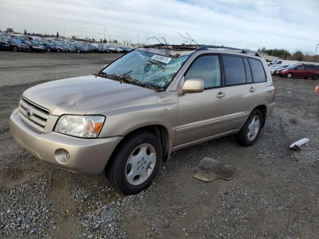 TOYOTA HIGHLANDER 2005 with VIN JTEDP21A050047080 - Photo from auction