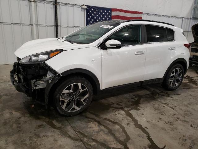 KIA SPORTAGE E 2022 with VIN KNDPNCAC0N7959004 - Photo from auction