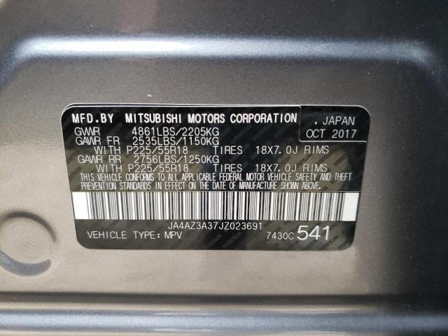 Photo 14 from auction – 2018 MITSUBISHI OUTLANDER with VIN JA4AZ3A37JZ023691