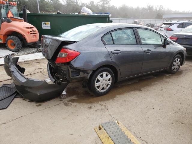 Photo 3 from auction – 2012 HONDA CIVIC LX with VIN 19XFB2F52CE078018
