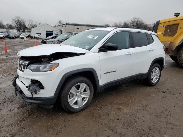 JEEP COMPASS LA 2022 with VIN 3C4NJDBBXNT103090 - Photo from auction