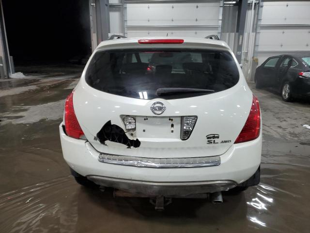 Photo 6 from auction – 2006 NISSAN MURANO SL with VIN JN8AZ08W36W511019