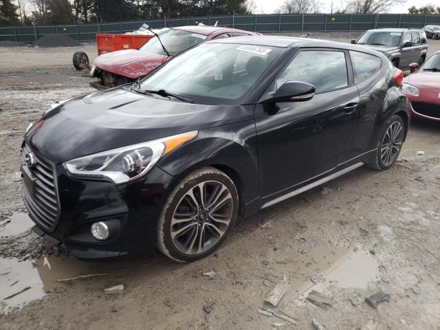 HYUNDAI VELOSTER T 2017 with VIN KMHTC6AE5HU308749 - Photo from auction