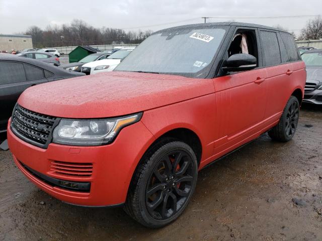 LAND ROVER RANGE ROVE 2017 with VIN SALGS2FV0HA366059 - Photo from auction