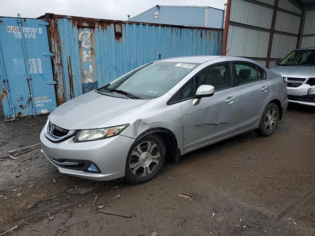 HONDA CIVIC HYBR 2013 with VIN 19XFB4F26DE003177 - Photo from auction