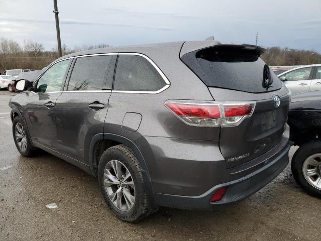 Photo 2 from auction – 2016 TOYOTA HIGHLANDER with VIN 5TDBKRFH4GS286527