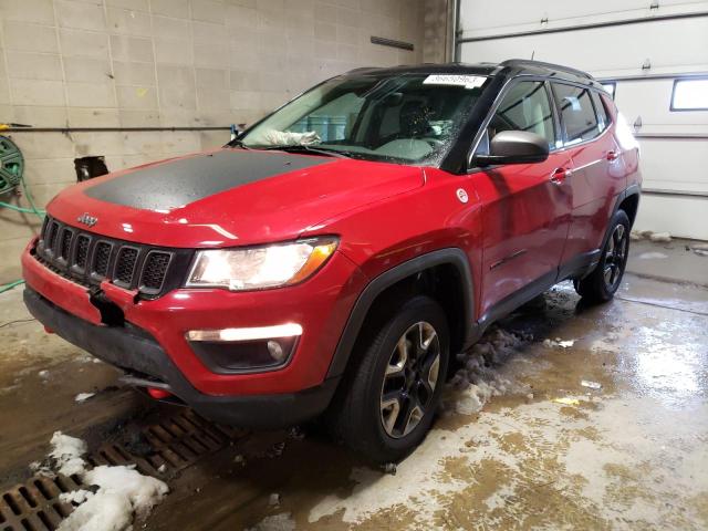 JEEP COMPASS TR 2018 with VIN 3C4NJDDB0JT198945 - Photo from auction