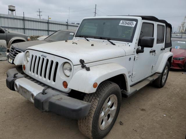 JEEP WRANGLER U 2013 with VIN 1C4BJWEGXDL600785 - Photo from auction