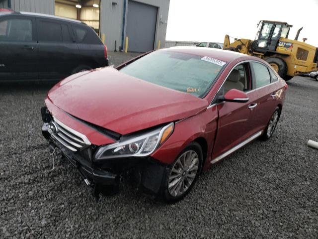 HYUNDAI SONATA SPO 2015 with VIN 5NPE34AF6FH206247 - Photo from auction